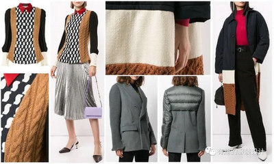 解构与新生 2020-2021针织服装中的面料拼接艺术